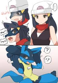 Dawn (Pokemon) (Hikari) :: lucario :: Dawn (pokemon) :: Lucario :: Pokedex  :: Pokemon trainers :: Pokemon trainers :: Pokedex :: Pokemon Anthro ::  pokemon anthro :: Pokemon Characters :: Pokémon Other :: ::