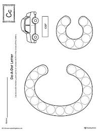 Letter C Do A Dot Worksheet Dot Worksheets Alphabet Worksheets Preschool Letter C Activities