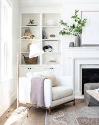 Larson Floor Lamp In 2020 Home Wood Base Chair Interior