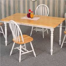 Butcher Block Table In Natural White Coaster By Coaster Home Furnishings 224 60 Dining And Kitc Dining Table In Kitchen Dining Table Dining Table Chairs