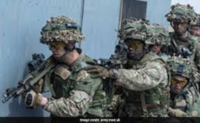 British Army Contingent Arrives In ...
