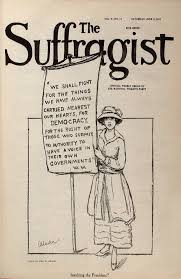 Vintage Suffragettes C1917 The Suffragist U S Magazine Cover Published By The U S National Woman S Party 250gsm Art Suffragette Suffrage National Woman S Party