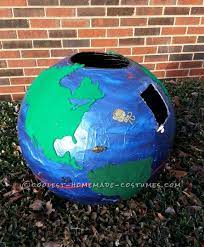 Coolest Paper Mache Earth Costume Diy Costumes Kids Cute Halloween Costumes Best Fancy Dress Costumes