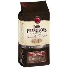 Coffee roasted with love and coffee roasted with love and backed by over 140 years of coffee expertise, because everyone. Don Francisco S Coffee Don Francisco S Family Reserve Supremo Whole Bean Coffee 12 Oz Reviews 2021