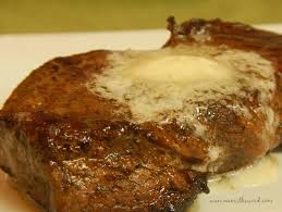 Pan Fried Steaks With Garlic Butter Recipe Yummly Recipe Pan Fry Steak Recipes Food