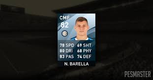 By darknaples (june 17, 2021) Nicolo Barella Pes 2020 Stats