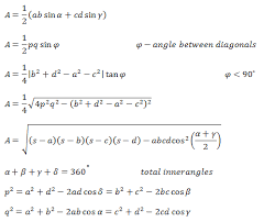 Irregular Convex Quadrilateral Calculator