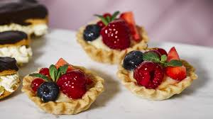 The pastry should be pale golden and the filling soft when pierced with a knife. Low Sugar Fruit Tart French Recipes Goodtoknow