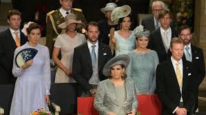 The Grand Ducal Family Attended Te Deum Church Service Church Service Princess Stephanie British Royal Families