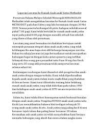 Lawatan ke rumah anak yatim gadong rembau, negeri sembilan. Laporan Lawatan Ke Rumah Anak Anak Yatim Methodist