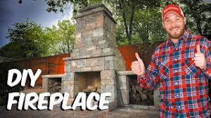 Ensuring your fireplaces' face is clean and ready to the season is important. Build With Roman How To Build A Fremont Diy Outdoor Fireplace Kit Youtube