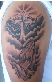 These tattoos also represent the crucifixion of jesus christ, whose followers trust to be god in the flesh. Pin On Body Art Tattoos