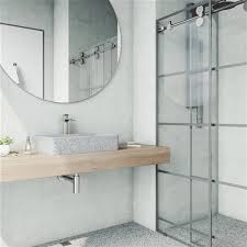 Lavabo De Salle De Bains Gris Cendre Dahlia De Vigo Robinet Nickel Brosse 21 25 Po Vgt1516 Rona