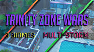 This is a simpler zone wars map, but it does everything quite well! Trinity Zone Wars Lunarpeter Fortnite Creative Map Code