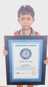 UNICO WORLD RECORD, Miss. A Cadence Marcia (Junior KG ) created a new UNICO  world record by skating non stop 5 kms