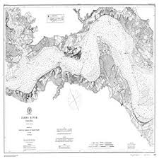Amazon Com 8 X 12 Inch 1882 Virginia Old Nautical Map