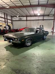 Image result for Dark Green 1973 Challenger