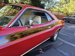 Image result for Bright Red 1973 Challenger