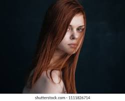 Hair Covering Eye Images Stock Photos Vectors Shutterstock