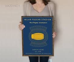 Milan Pusker Stadium Seating Chart West Virginia