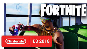Fortnite nintendo switch expose every player stats!!! Fortnite Nintendo Switch Trailer Nintendo E3 2018 Youtube