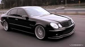 Mercedes Benz E55 Amg On 20 Vossen Vvs Cv3 Concave Wheels Rims E55 Amg Mercedes Benz Mercedes Benz Cars
