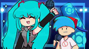 Friday Night Funkin Miku Battle Fnf Animation Mod Youtube
