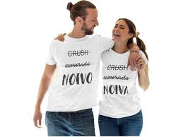 I love you hoje é mais uma data especial, o dia em que os casais que se amam refletem a importância do ser humano ter alguém especial ao lado compartilhando constantemente todos esses. Camiseta Dia Dos Namorados Divertida Frase Divertida Casal Branca Del France Camiseta Feminina Magazine Luiza