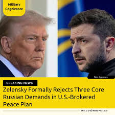 ⚠️ Zelensky Under Heavy Pressure as U.S. Pushes New Peace Deal With Russia  🇺🇦🇺🇸 Description: President Volodymyr Zelensky 🇺🇦 is facing intense  pressure 🤯 to accept a Russia–Ukraine peace framework backed by