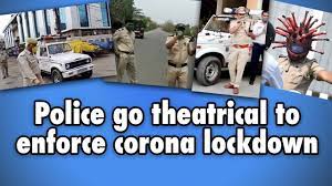 Vier pfoten gegen einsamkeit und langeweile: Police Go Theatrical To Enforce Corona Lockdown Times Of India