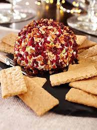 Holiday Cranberry Pecan Cheese Ball Food Network Cheese Ball Recipes Food Network Recipes Holiday Appetizers