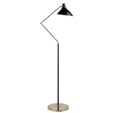Angular Black And Gold Floor Lamp Midcentury Modern Metal Floor Lamp By English Country Home Gold Floor Lamp Adjustable Wall Light Black Floor Lamp