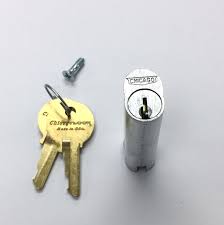 Your lock kit will have come with a new hexagonal nut. Compx Chicago File Cabinet Lock C5002lp