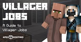 Minecraft Villager Jobs A Guide Apex Hosting Job Village Minecraft