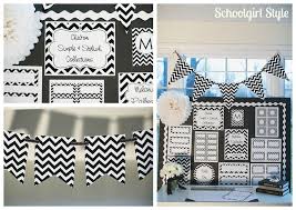 Black And White Bulletin Board Chevron Chic Classroom Collections Chevron Classroom Theme Classroom Decor Middle Chevron Classroom