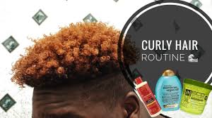 Short curly haircut for black men. Curly Hair Routine For Black Men Best One Ever Youtube