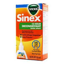 Vicks Sinex 12 Hour Decongestant Nasal Spray Reviews Decongestant Nasal Spray Vicks
