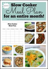 Make saturday nights your favorite night! Slow Cooker Meal Plan For An Entire Month 365 Days Of Slow Cooking And Pressure Cooking
