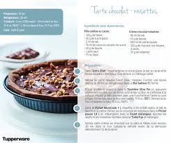 Tarte Chocolat Noisettes Tarte Au Chocolat Recette Tourtiere Tupperware