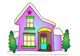 Learn How To Draw Christmas House Christmas Step By Step Drawing Tutorials Design your dream home effortlessly and have fun. learn how to draw christmas house