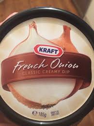 First it takes alot longer to caramelize the onions then it. French Onion Dip Kraft 185 G