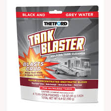 Try these rv black tank cleaning bombs! Thetford Tank Blaster Holding Tank Cleaner 4 Pack Camping World
