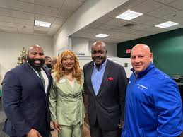 Chief of Staff Ashe joins with Representative Williams and Councilor Brown  for Reopening of TD Bank's Mason Square Branch: City of Springfield, MA
