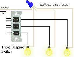 Leviton decora amp rocker switch. Triple Despard Switches Light Switch Wiring Home Electrical Wiring Basic Electrical Wiring