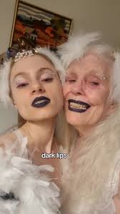 Lady with Lots of Cool Jewelry and Feathers in Her Hair