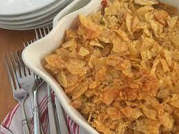 Hot Chicken Salad With Potato Chip Crust Recipe Recipe Hot Chicken Salads Full Meal Recipes Chicken Salad