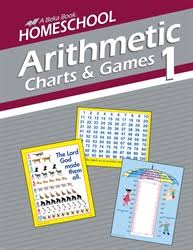 Homeschool Arithmetic 1 Charts And Games