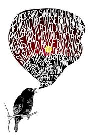 Black Bird Singing In The Dead Of Night Take These Broken Wings Blackbird Singin In The Dead Of Night Take These Broken Wings An Learn To Fly All Your Life You Were Beatles Art Black Bird Beatles Songs