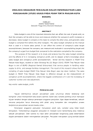 We did not find results for: Pdf Analisis Anggaran Penjualan Dalam Meningkatkan Laba Perusahaan Studi Kasus Pada Pdam Tirta Pakuan Kota Bogor