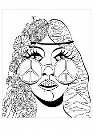Swearing colouring book pages for stress relief. Psychedelic Coloring Pages For Adults